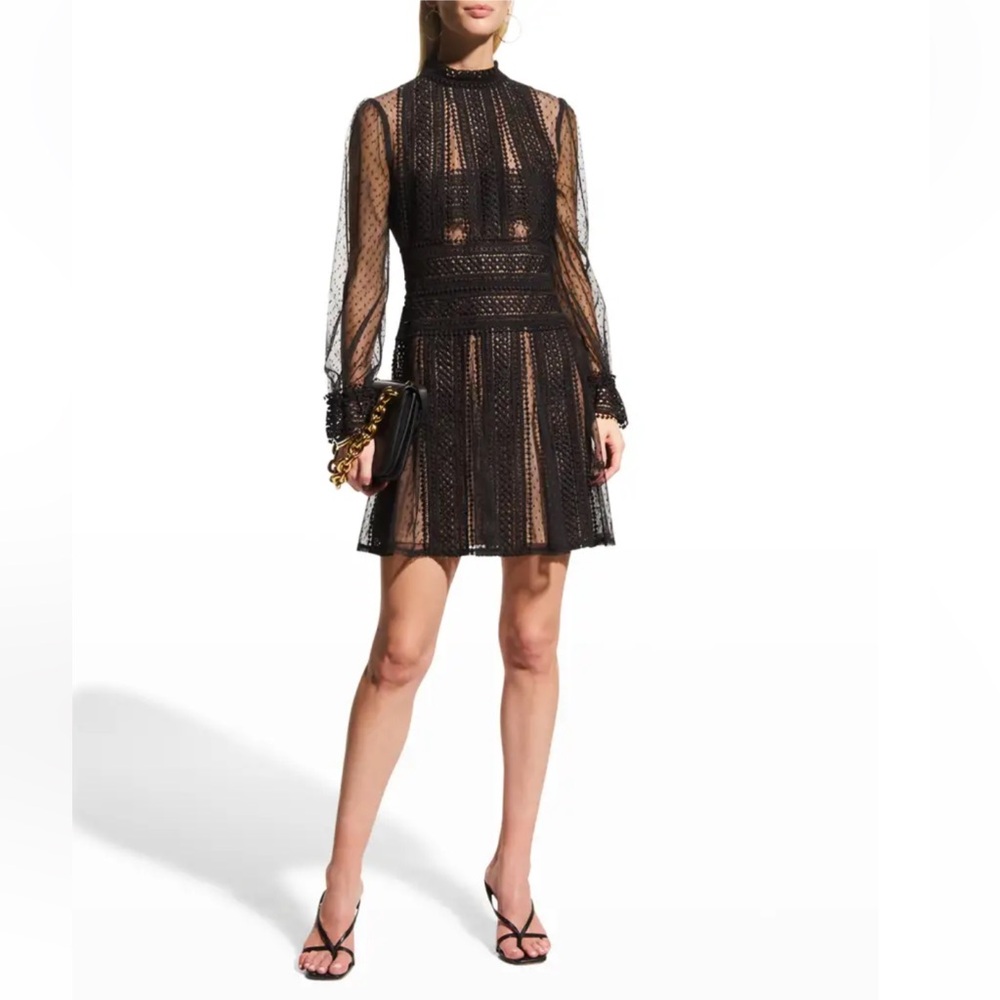 One33Social black Long Sleeve Dress- size 6